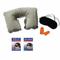 Travel Kit with Pillow/ Eye Cover & Ear Plugs